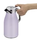 Isolierkanne SKYLINE 1,0 Liter Edelstahl Pastell Lavendel Bild 3