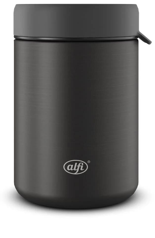 Thermobehälter ALFI ISO FOOD MUG Edelstahl Schwarz - Bild 2