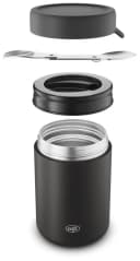 Thermobehälter ALFI ISO FOOD MUG Edelstahl Schwarz Bild 3