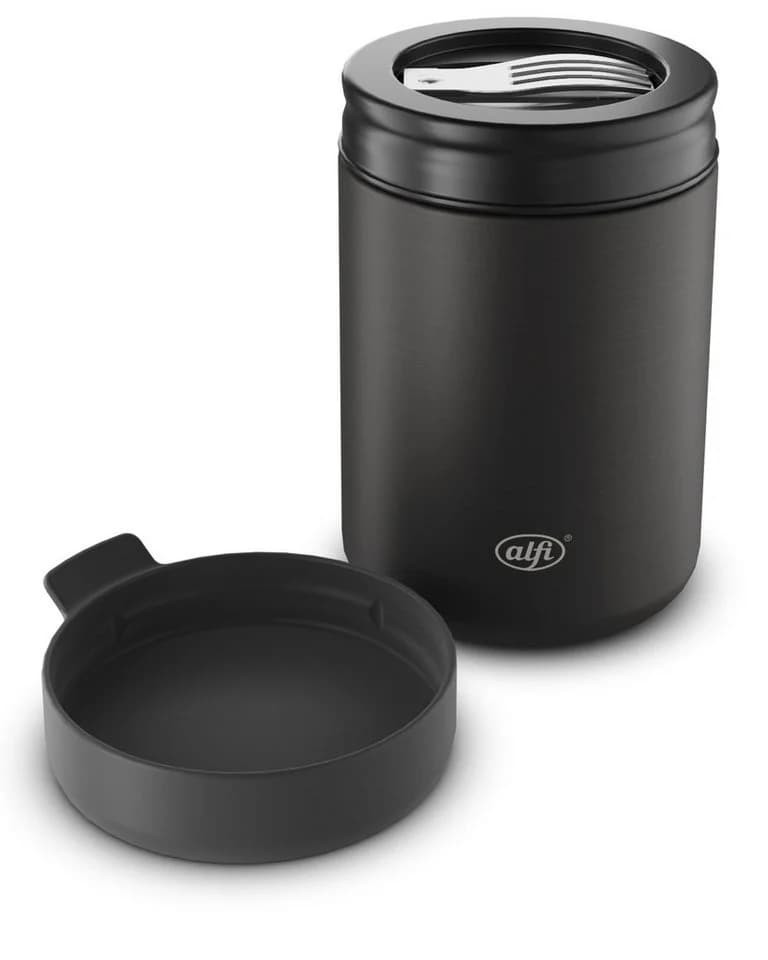 Thermobehälter ALFI ISO FOOD MUG Edelstahl Schwarz - Bild 4