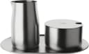 Alfi Milch- und Zuckerset MILK & SUGAR 3-tlg. Edelstahl silber inkl. Tablett Bild 2