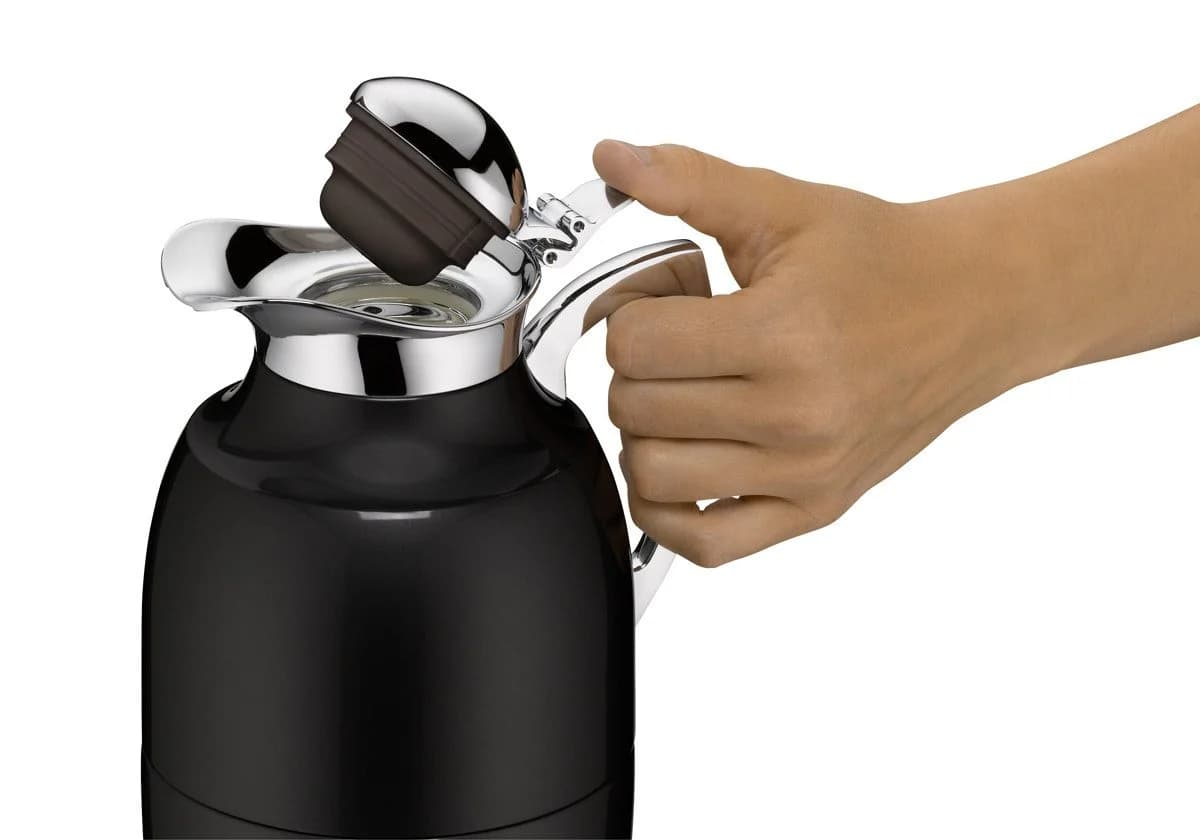 ALFI JUWEL Isolierkanne 1,5L Jet Schwarz polished - Bild 3