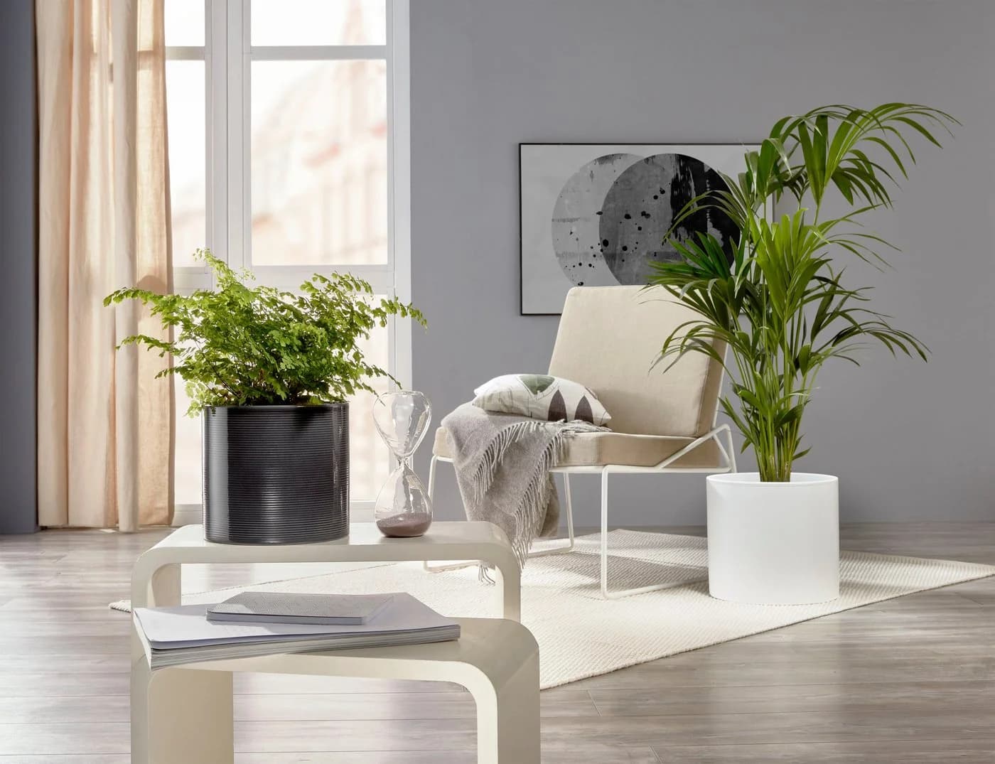 Scheurich Blumentopf 28/828 Weiß Modern