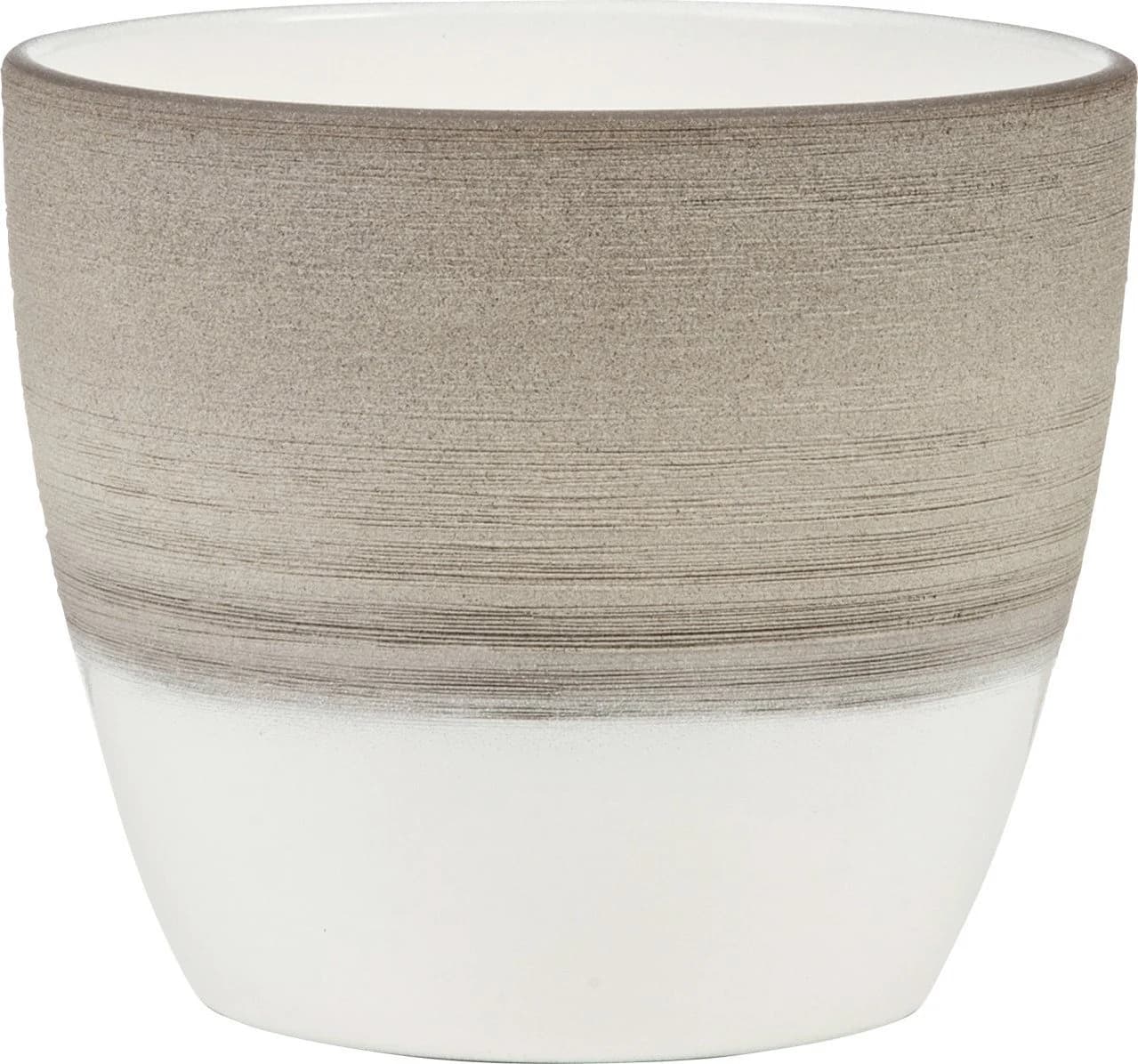 Scheurich Übertopf Serie 950 Ø 16 x 14 cm Espresso Cream