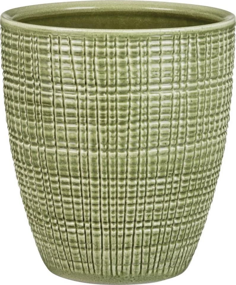 Scheurich Orchideentopf Serie 667 Keramik kaki