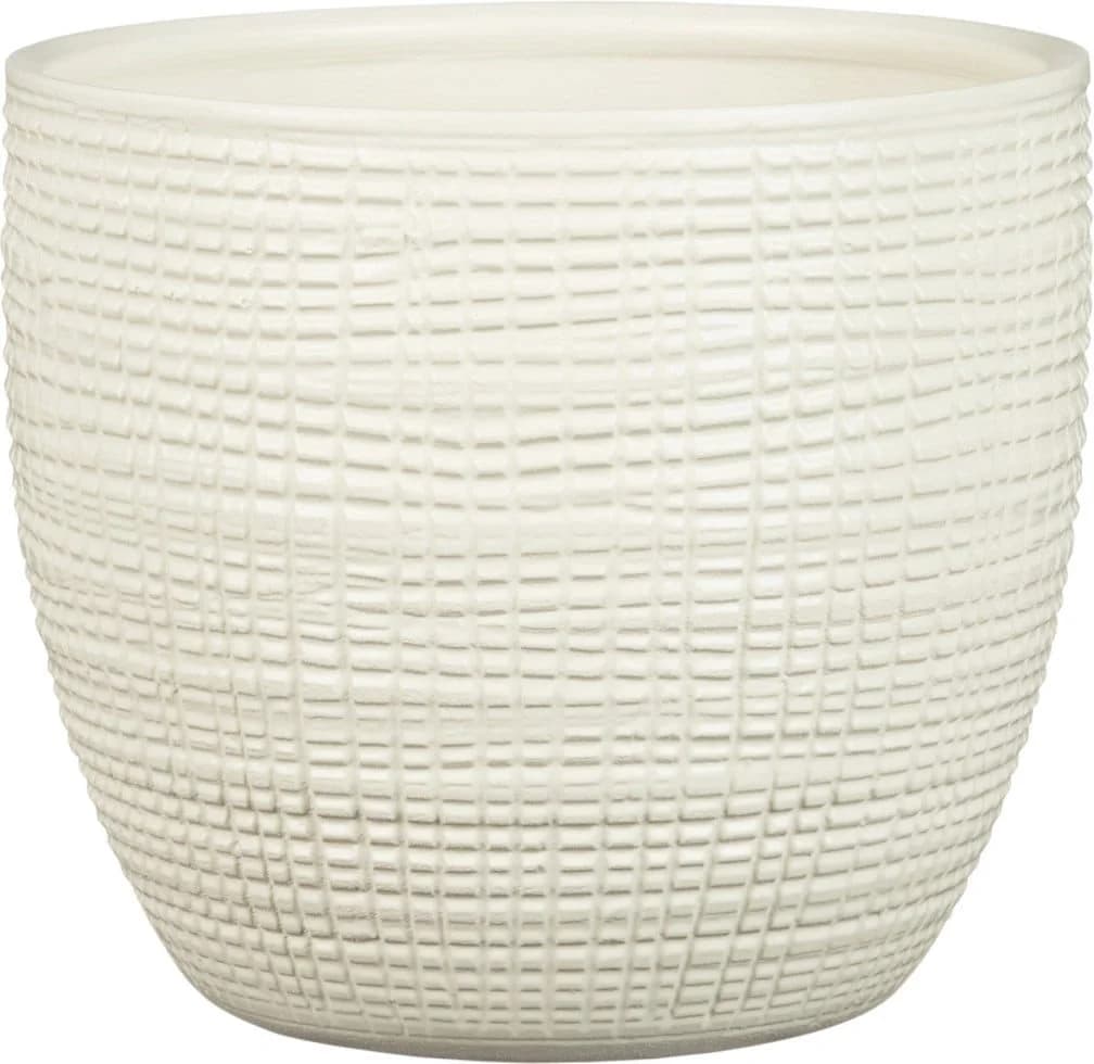 Scheurich Blumentopf Übertopf Serie 866 Creme - Bild 3