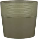 Scheurich Übertopf Groove 40 cm Khaki Rillenoptik CERTURO Bild 2