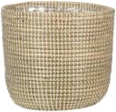 Scheurich Blumentopf white 22/513 Zylindrisch Seegras Bild 2