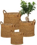 Scheurich Blumentopf Ø 35 cm Seegras Natur mit Griffen Bild 4