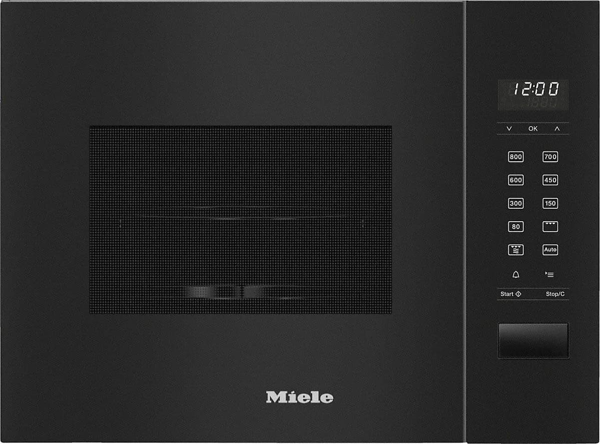 MIELE Einbau-Mikrowelle M 2224 SC Schwarz 800 W