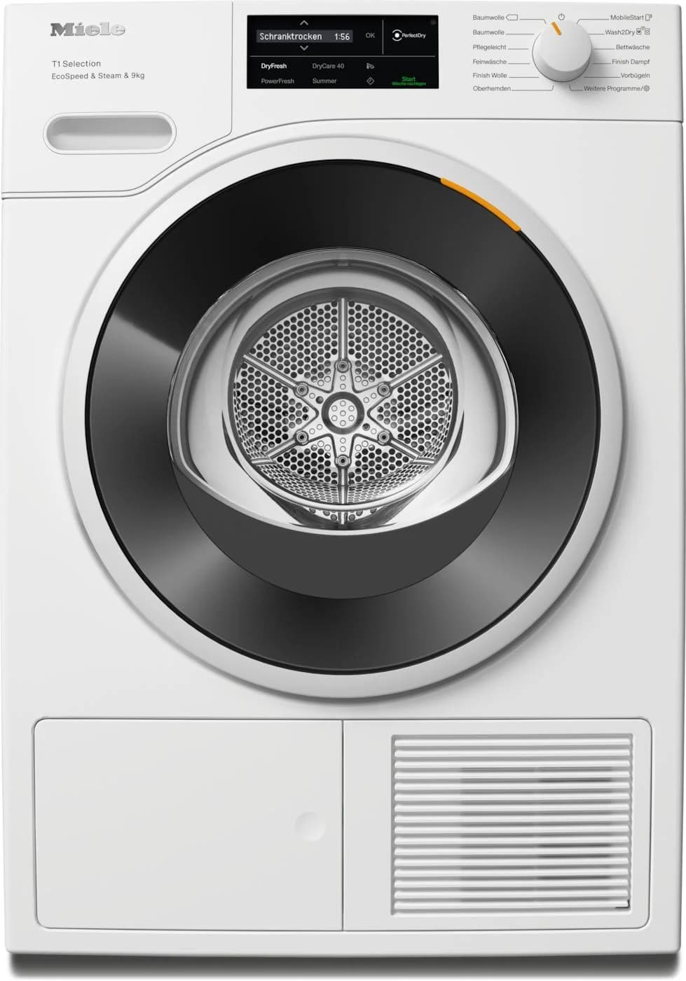 MIELE Wärmepumpentrockner TSL783WP EcoSpeed & Steam 9kg Weiß