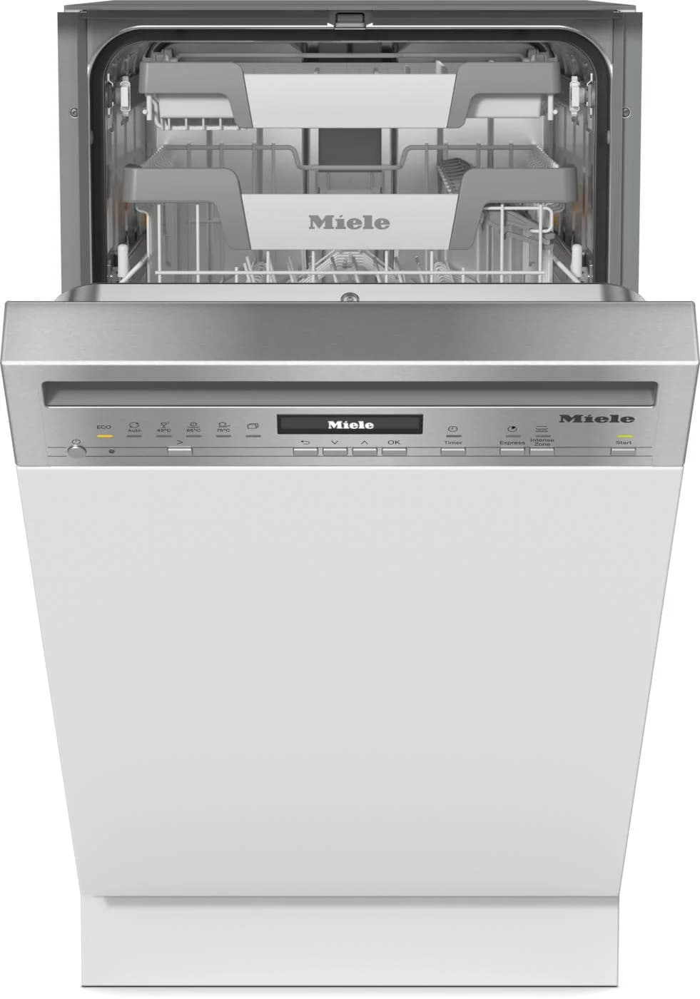 MIELE Geschirrspüler G 5740 SCi SL Silber Teilintegrierbar