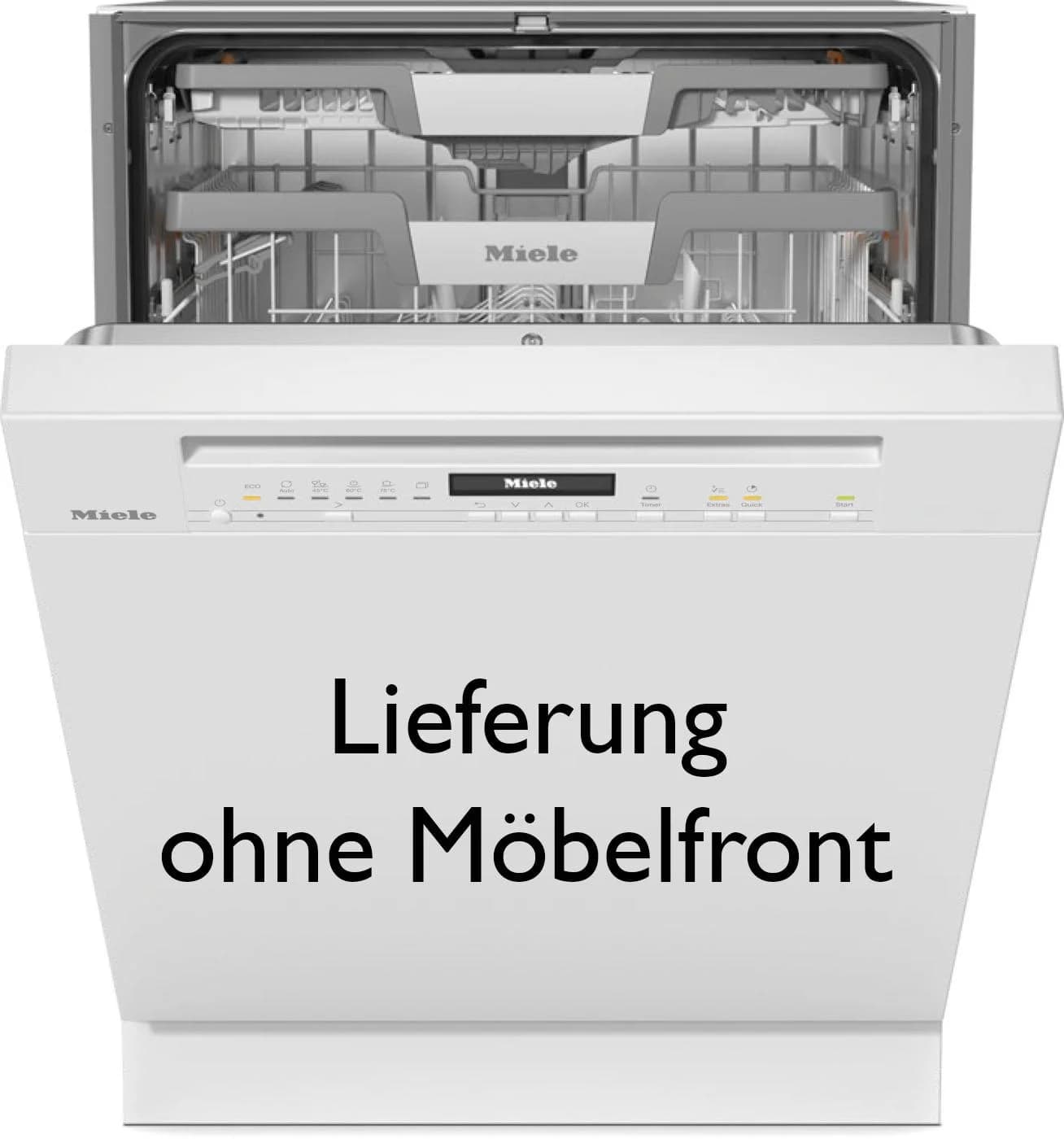 MIELE teilintegrierbarer Geschirrspüler G 7210 SCi Weiß Energieeffizienz A