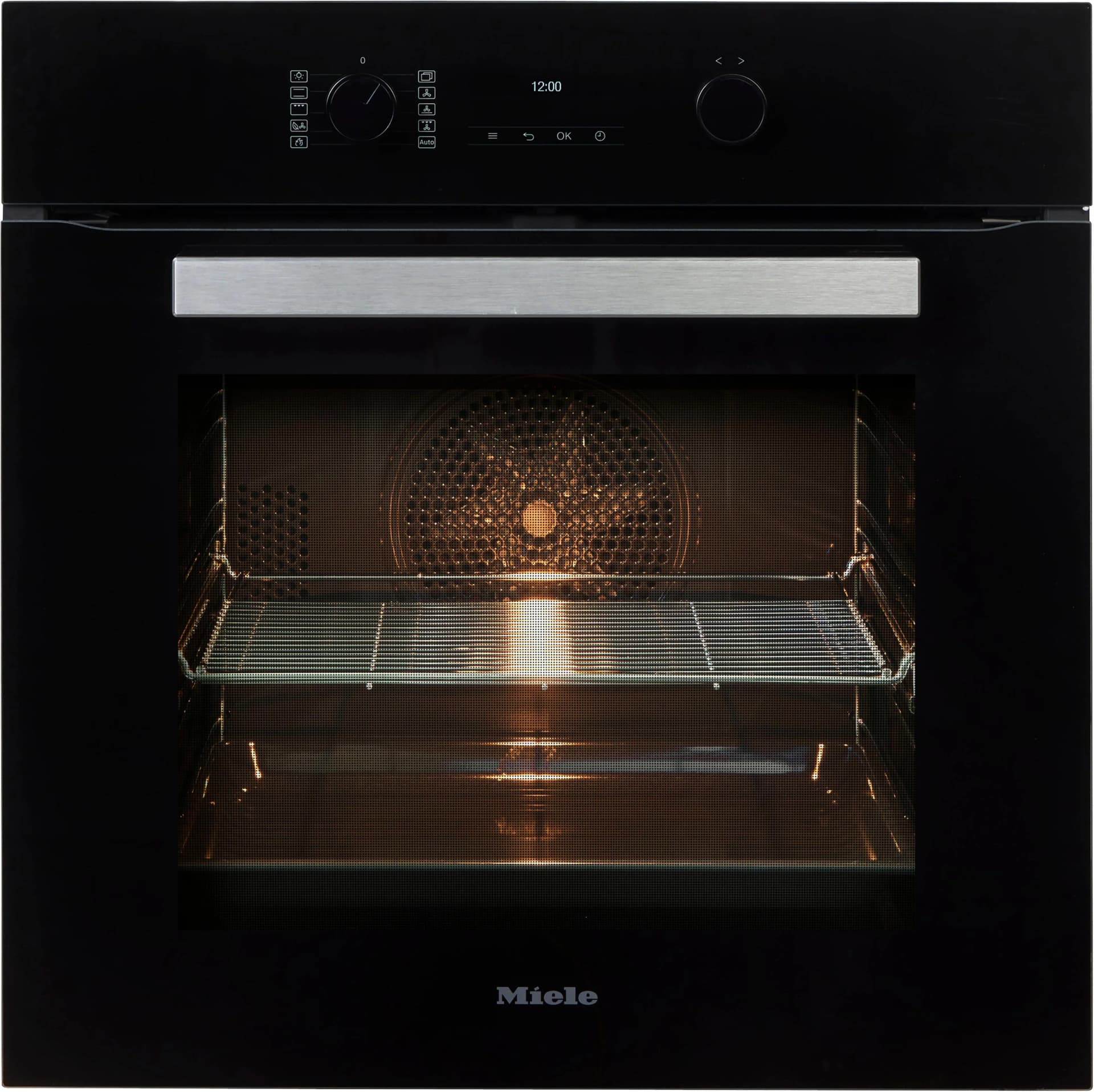 MIELE Pyrolyse Backofen H 2469 BP Active AirFry Schwarz
