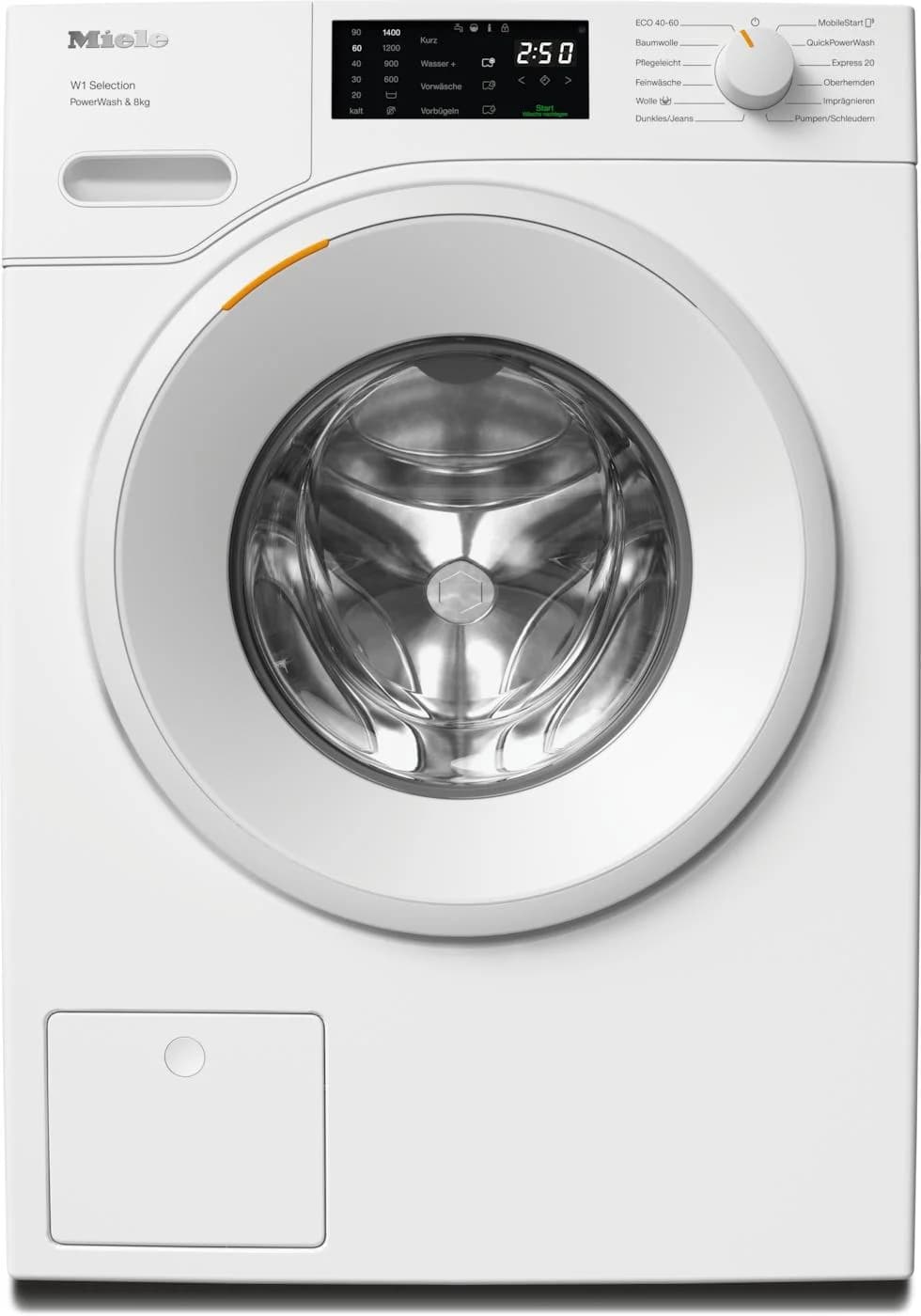 MIELE Waschmaschine WSB363 WPS PWash&8kg 8kg Weiß