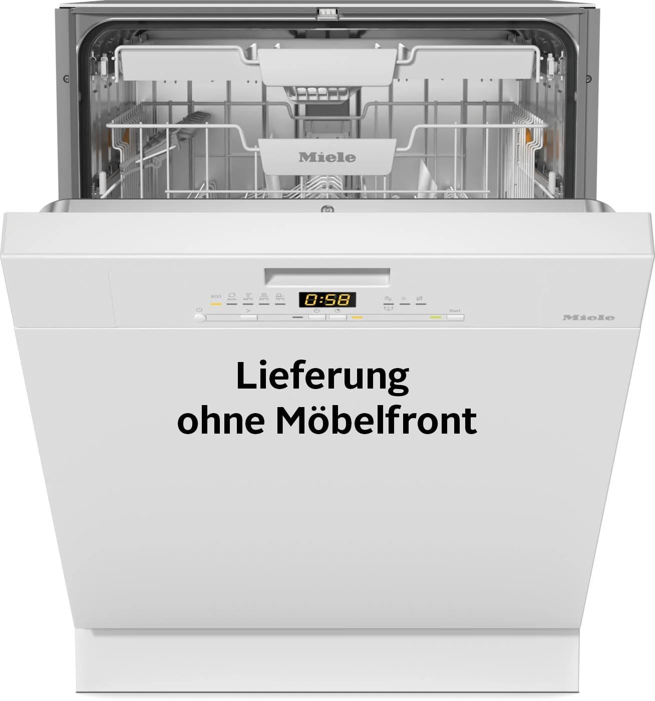 MIELE teilintegrierbarer Geschirrspüler G 5611 SCi Active Weiß