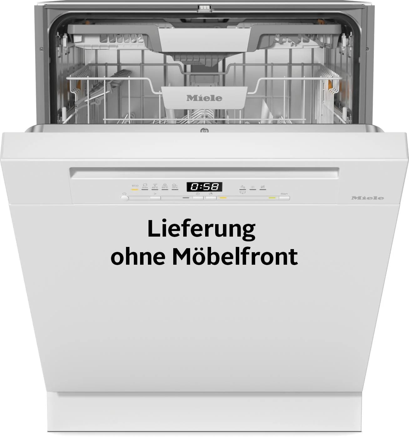 MIELE teilintegrierbarer Geschirrspüler G 5811 SCi Active Plus Weiß