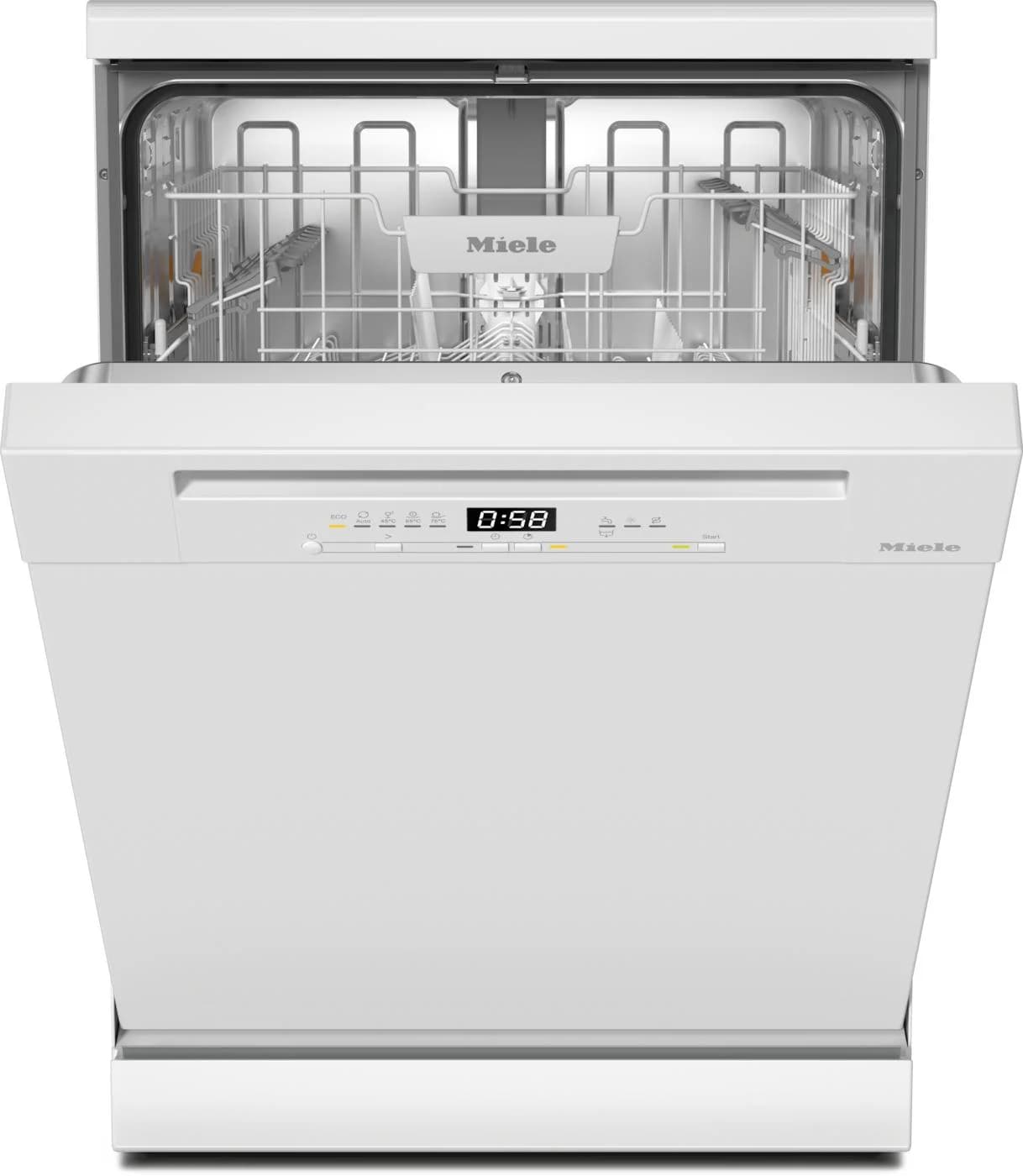 MIELE Standgeschirrspüler G 5811 Active Plus Silber Weiß