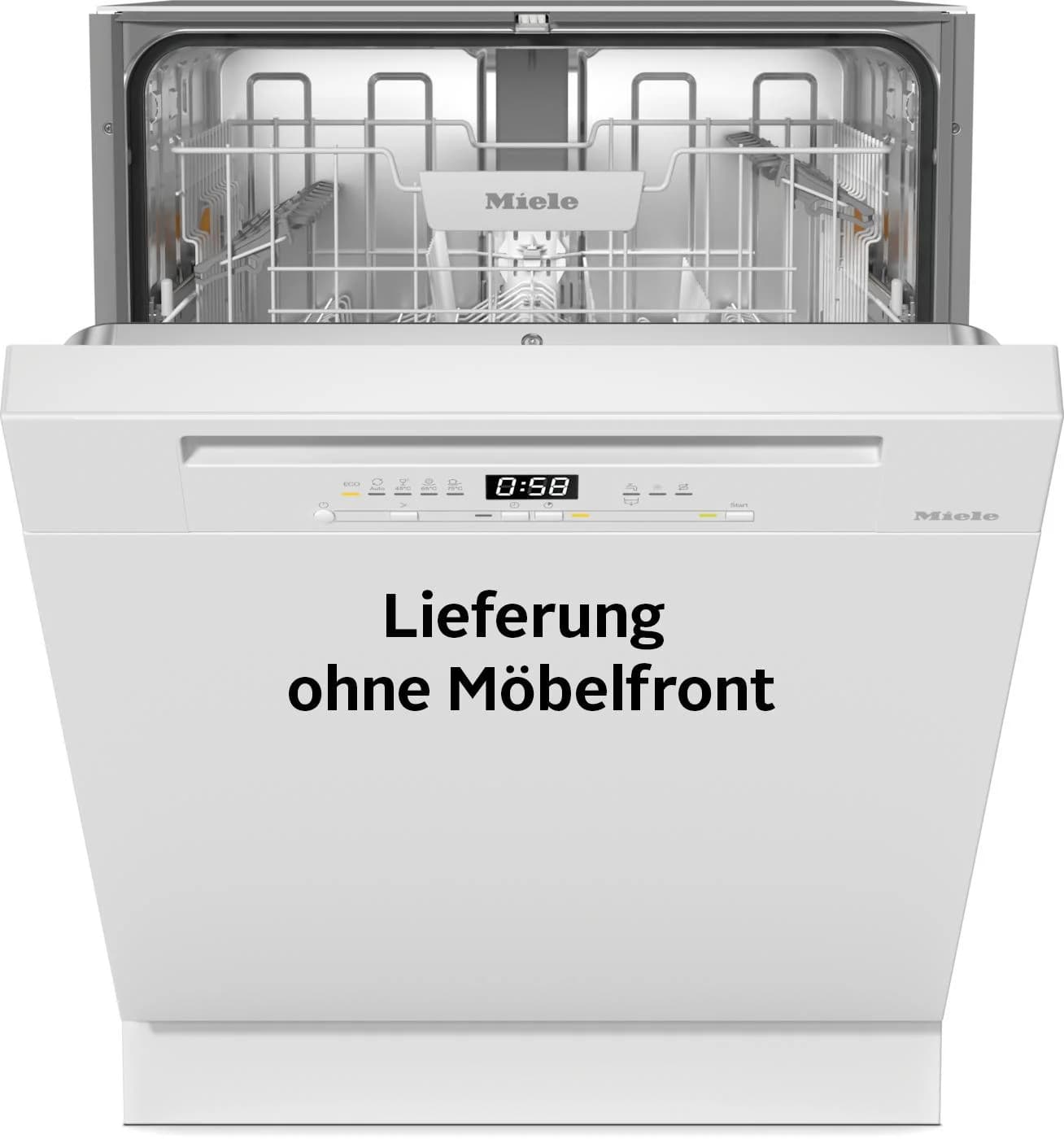 MIELE teilintegrierbarer Geschirrspüler G 5811 i Active Plus Weiß