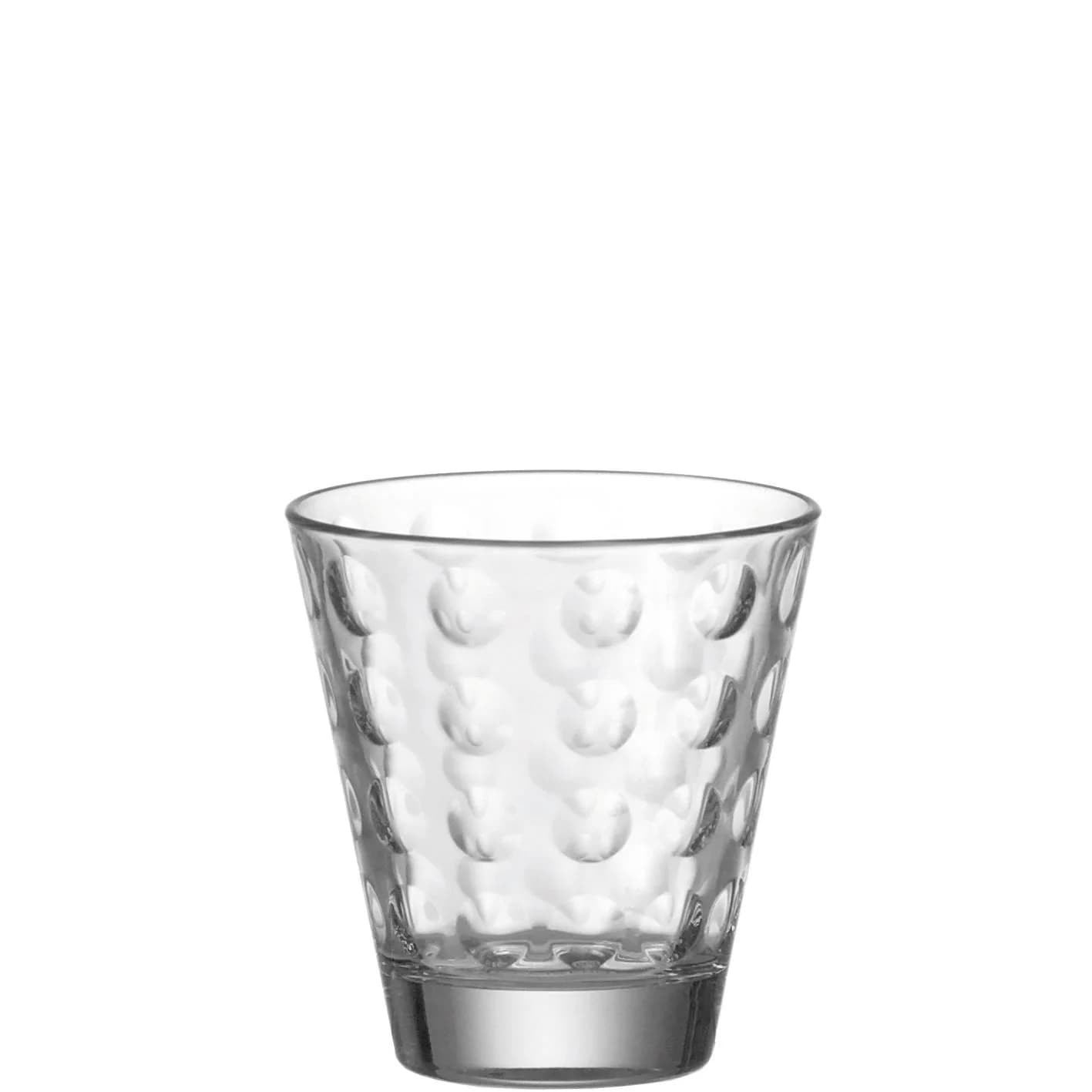 Whiskybecher LEONARDO CIAO Optic Glas Weiß