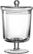 LEONARDO Vorratsglas POESIA Hellblau Glas auf Fuß Bild 2