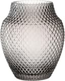 LEONARDO Tischvase POESIA Grau Glas Handgefertigt Relief-Optik Bild 4