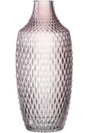 Leonardo Tischvase POESIA Glas Relief-Optik Violett Bild 2