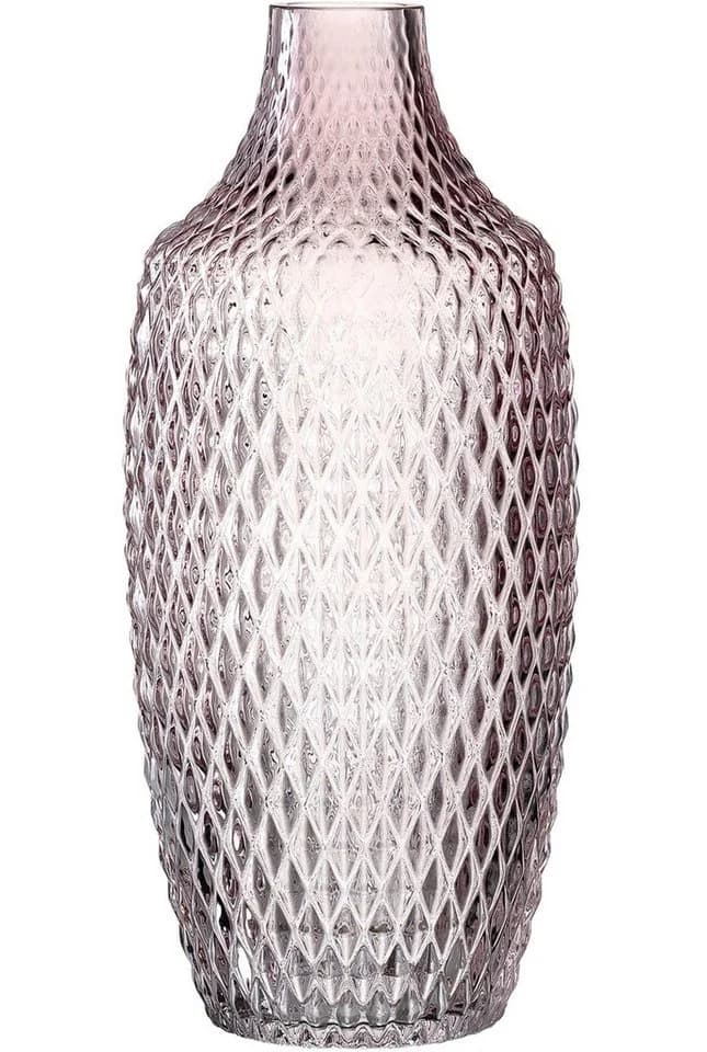 Leonardo Tischvase POESIA Glas Relief-Optik Violett - Bild 2