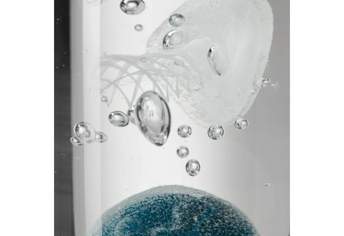 LEONARDO Dekofigur Qualle OCEANO Blau Glas Phosphoreszenz - Bild 4