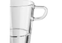 LEONARDO Latte-Macchiato-Glas SENSO 4-tlg. Edelstahl Glas Bild 3