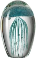 LEONARDO Dekofigur Qualle OCEANO Blau Glas Phosphoreszenz Bild 3