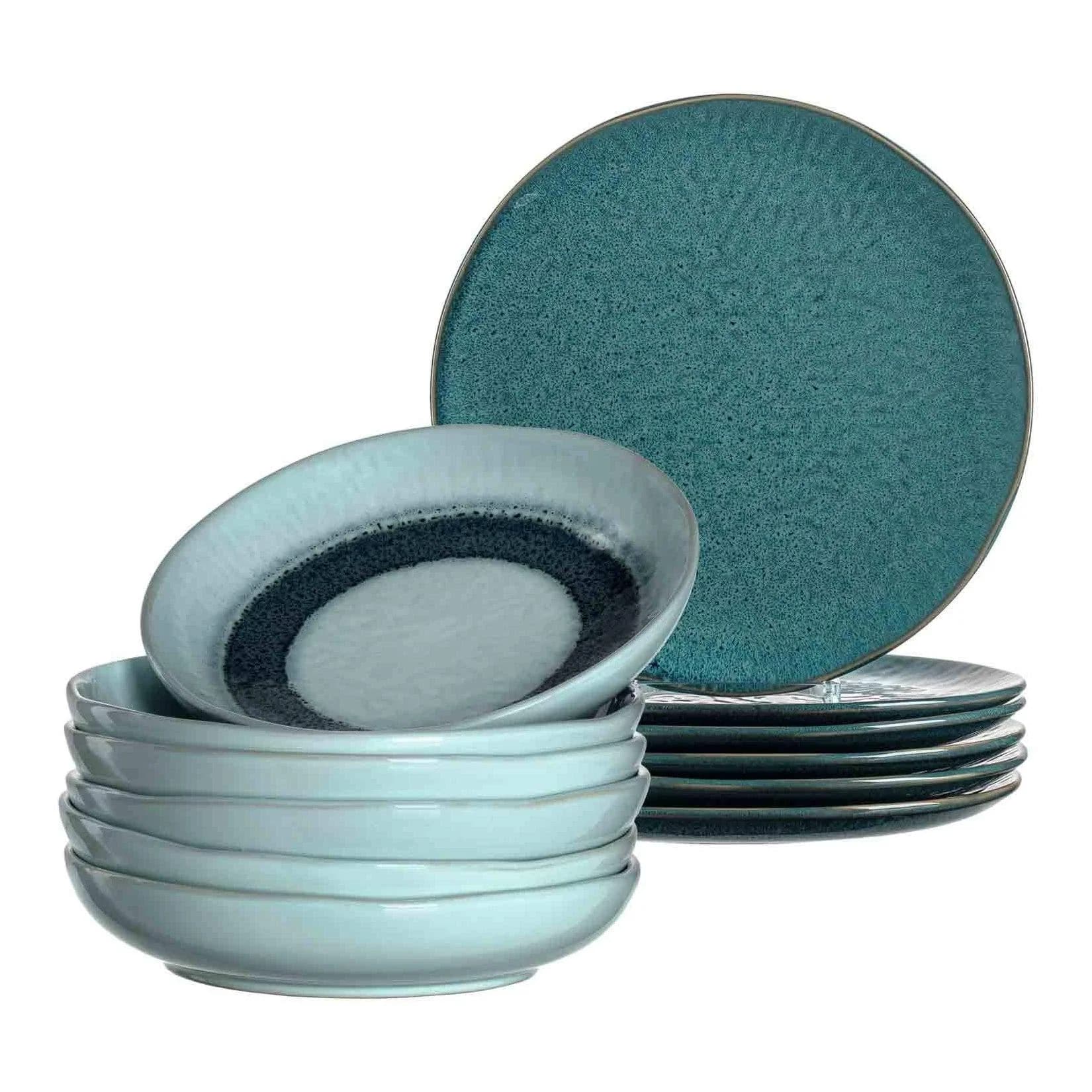 Leonardo Tafelservice Matera 12er Set Keramik Landhausstil