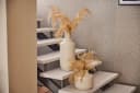 Leonardo Keramikvase MILANO Beige Creme Modern Bild 5