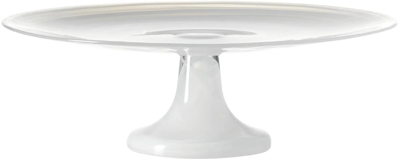 Leonardo Tortenplatte ALABASTRO Weiß Glas 31 cm - Bild 2