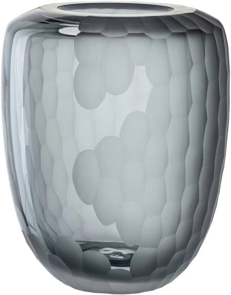 Leonardo Tischvase BELLAGIO Anthrazit Glas Handgefertigt - Bild 2