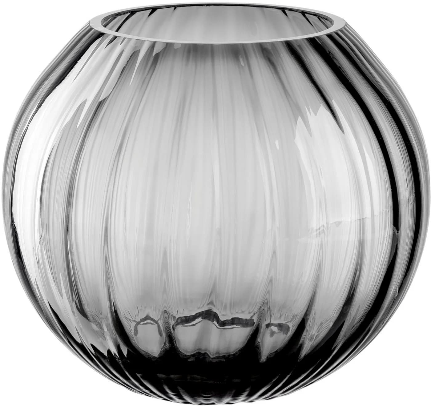 Leonardo Kugelvase POESIA Grau Glas Handgefertigt - Bild 2