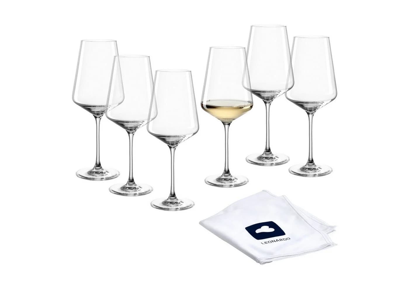 LEONARDO Weißweinglas Set PUCCINI 7-teilig Kristallglas - Bild 2