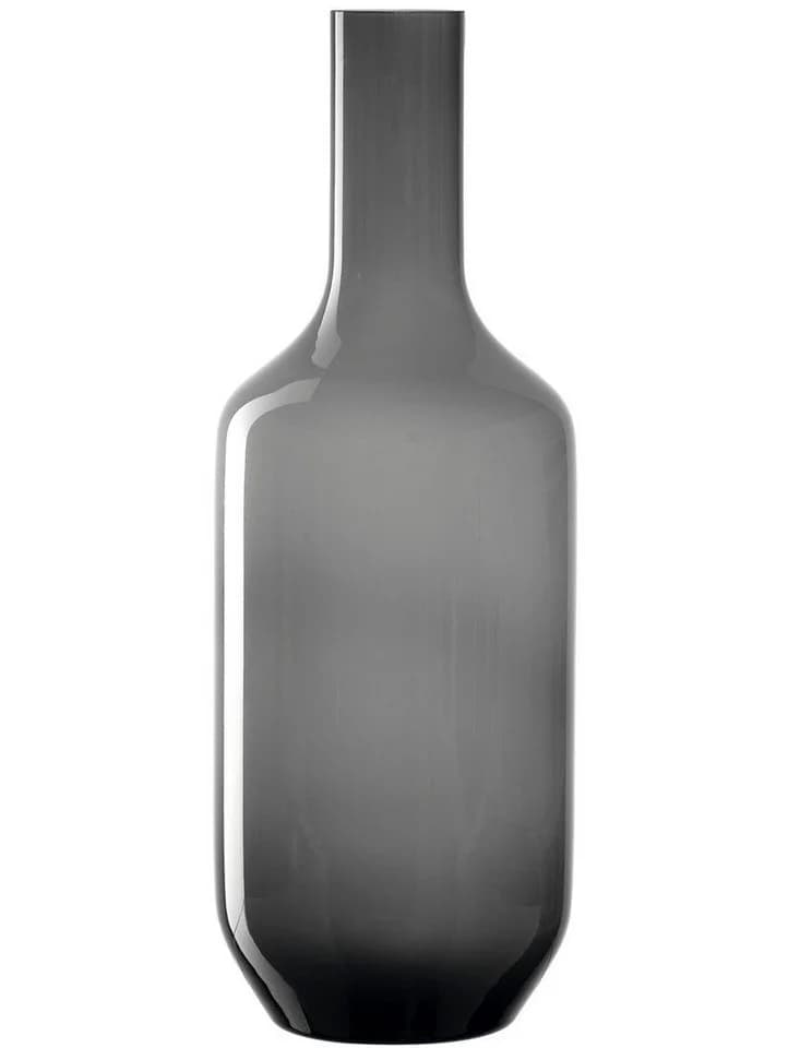 Leonardo Bodenvase MILANO Grau Glas Flaschenform - Bild 2