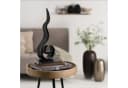 LEONARDO Dekofigur CASOLARE 40 cm Schwarz Glas Bild 1