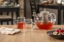 Leonardo Teekanne LIMITED EDITION Transparent Borosilikatglas 1,2 l 3-teilig Bild 1
