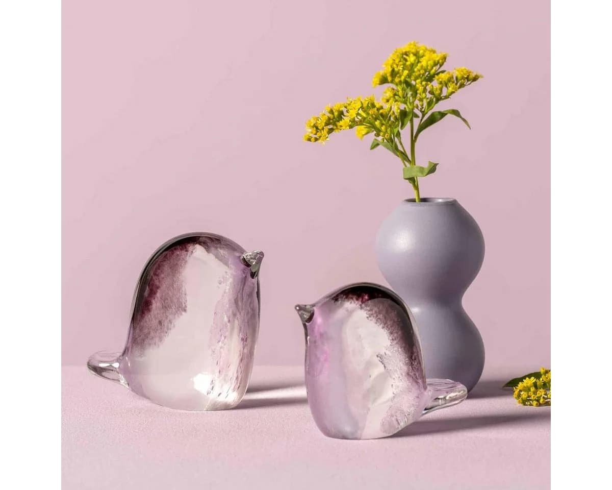 LEONARDO Dekoobjekt Glasvogel Vivace Transparent