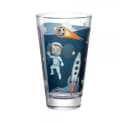 LEONARDO Kinderbecher Bambini Avventura Weltall Kalk-Natron-Glas Bild 3