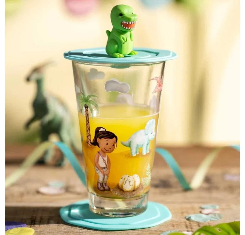 LEONARDO Kinderbecher Dino Transparent
