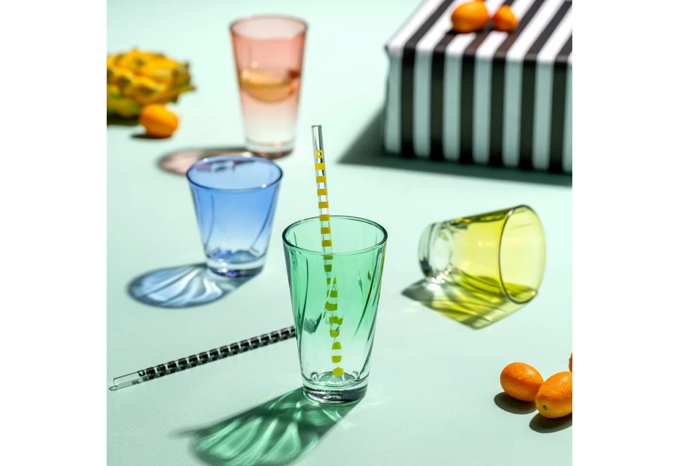 Leonardo TWIST Gläser-Set 4-tlg. Bunt Glas - Bild 3