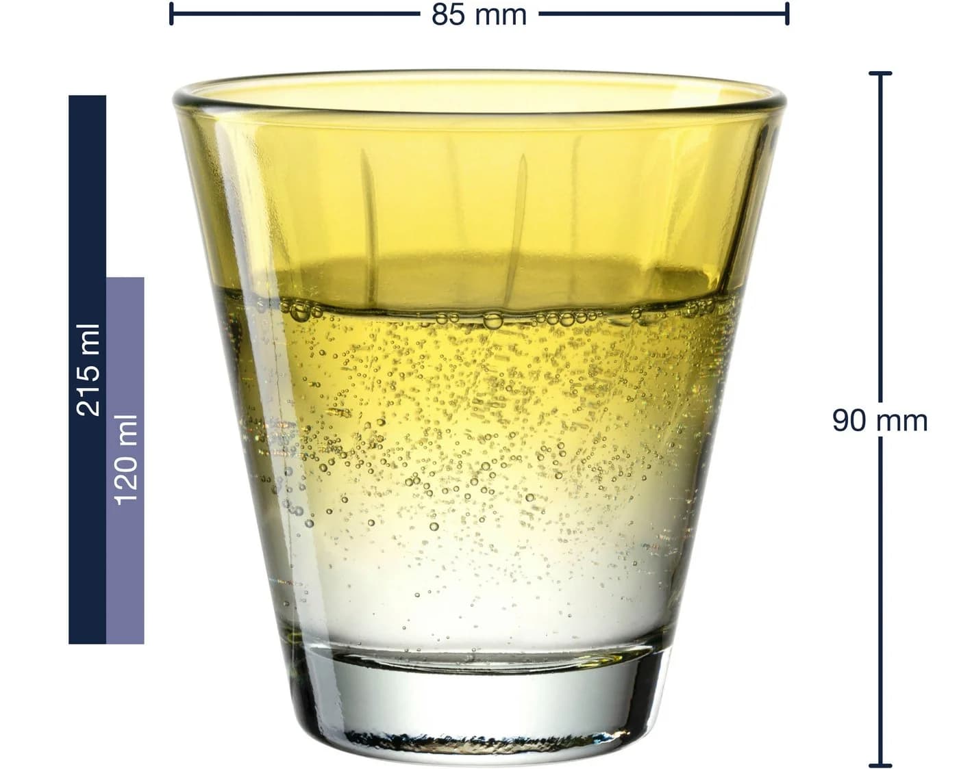 Leonardo TWIST Gläser-Set 4-tlg. Bunt Glas - Bild 4