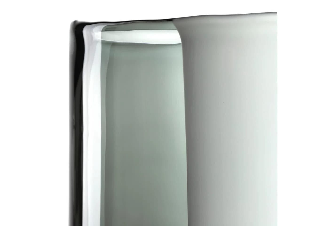 Leonardo Vase BANDA NERA Schwarz Glas Dekovase - Bild 3