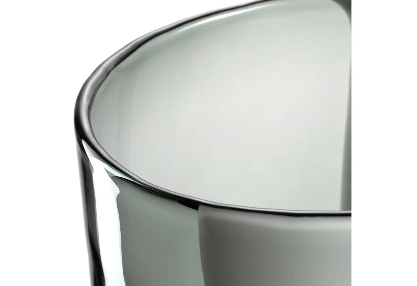 Leonardo Vase BANDA NERA Schwarz Glas Dekovase - Bild 4