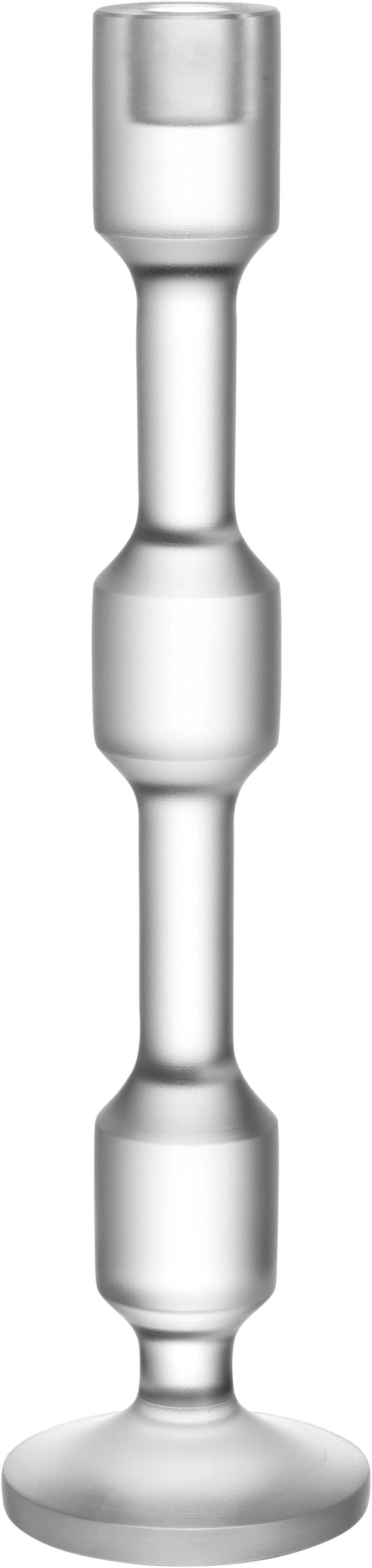 Leonardo RIALTO Kerzenleuchter Weiß Glas