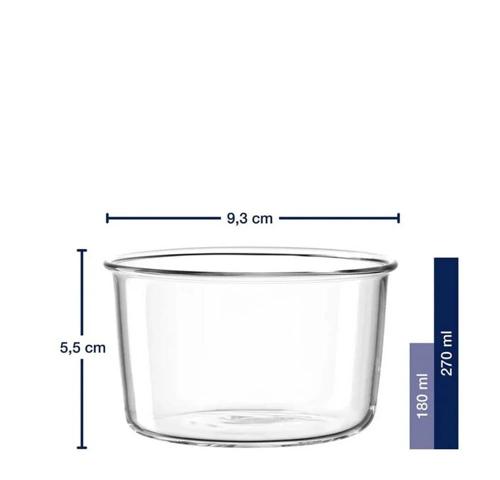 LEONARDO Schale Vetro 2er Set Transparent Glas - Bild 3