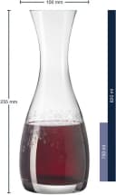 LEONARDO Karaffe CHATEAU Kristallglas 750 ml transparent Bild 3